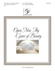 Open Now Thy Gates of Beauty Handbell sheet music cover Thumbnail